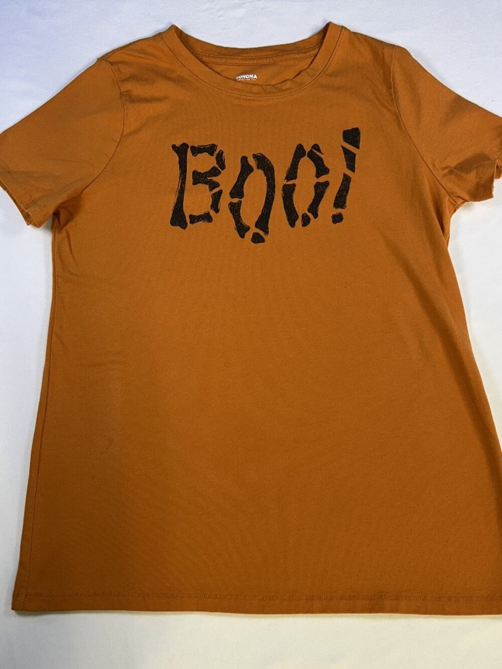 Sonoma Boo! Halloween Women’s T-Shirt Size M